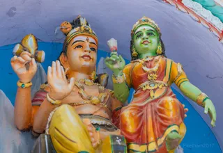 Nithyanandeshwara Sadashiva Temple Deities - Meenakshi and Sundareswara