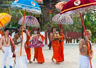 Nithyananda Nija Pada Procession and Nithyanandeshwara Sadashiva Temple Deities