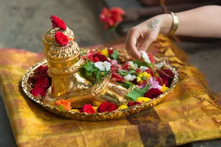 Nithyananda Nija Pada Procession and Nithyanandeshwara Sadashiva Temple Deities - Murthi of The Golden Lotus Feet of Bhagavan Sri Nithyananda Swamiji