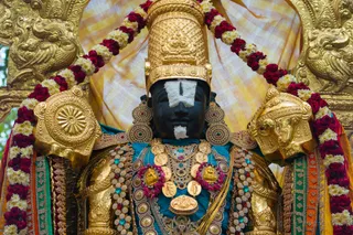 Nithyananda Nija Pada Procession and Nithyanandeshwara Sadashiva Temple Deities - Lord Venkateshwara
