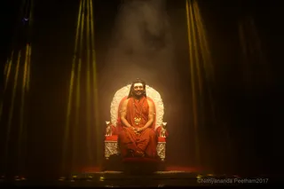 From this morning's session prior to Satsang
