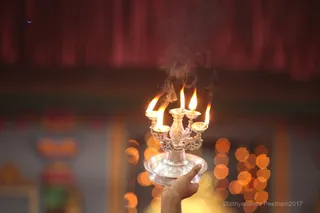 From this morning's Padapuja