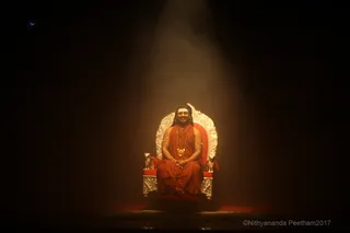 From this morning's session prior to Satsang