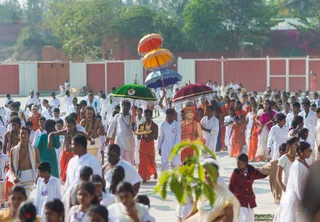 Nija Padda procession to Nithyanandeshwara Sadashiva Temple
