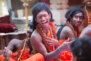 Balasants had a lot of fun in a special session with His Holiness