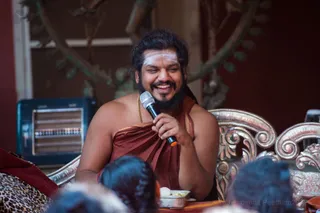 Balasants session with His Holiness