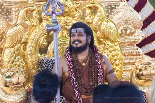Pratyaksha Pada Puja, Rudrabhishekam and Brahmacharya Initiation