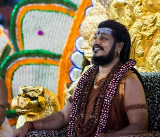 Pratyaksha Pada Puja, Rudrabhishekam and Brahmacharya Initiation