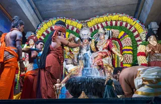 Nithyanandeshwara Swayambu Abhishekam