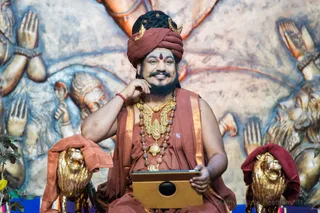 His Holiness connects on many levels with human beings - from LIVE Sadashiva Darshan to "Like" Darshans on social media.