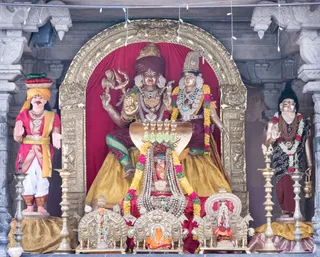 Nithyanandeshwara Sadashiva, Nithyanandeshwari Adi Shakti and Nithyanandeshwara Linga