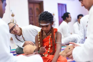 Manifesting Shaktis Session with the Nithyananda Gurukul Balasants
