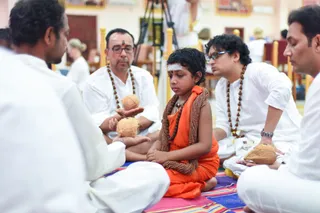 Manifesting Shaktis Session with the Nithyananda Gurukul Balasants
