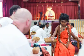 Manifesting Shaktis Session with the Nithyananda Gurukul Balasants