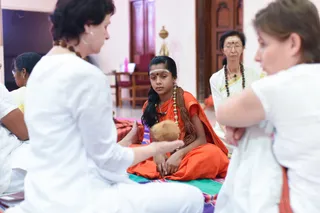 Manifesting Shaktis Session with the Nithyananda Gurukul Balasants