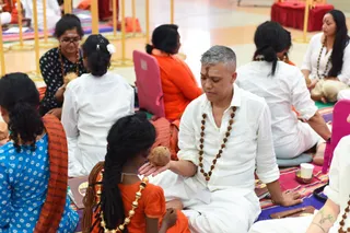 Manifesting Shaktis Session with the Nithyananda Gurukul Balasants
