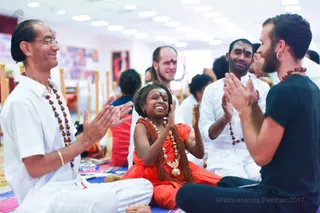 Manifesting Shaktis Session with the Nithyananda Gurukul Balasants