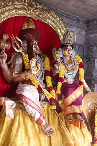 Nithyanandeshwara Sadashiva and Nithyanandeshwari Adi Shakti