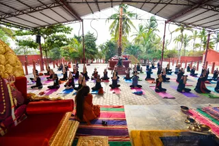Nithyananda Yoga at Nithyanandeshwara Sadashiva Temple