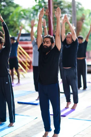 Nithyananda Yoga at Nithyanandeshwara Sadashiva Temple