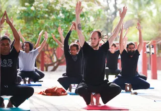 Nithyananda Yoga at Nithyanandeshwara Sadashiva Temple