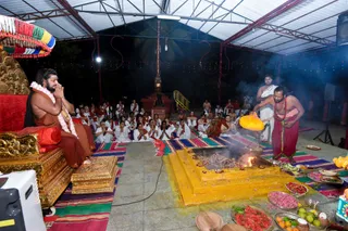 Shatru Samhaara Trishati Homa