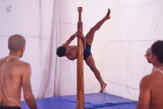 Nithyananda Yoga - Mallakhamba
