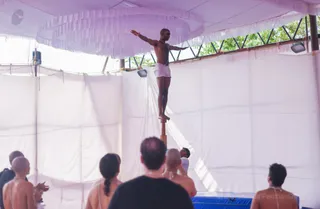 Nithyananda Yoga - Mallakhamba