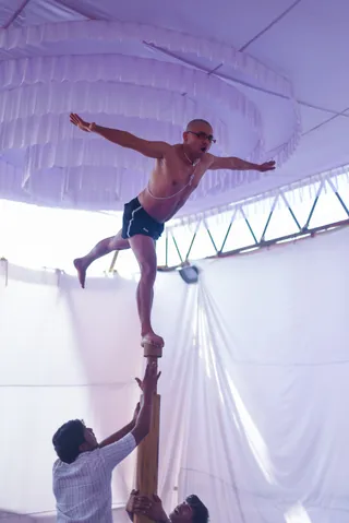 Nithyananda Yoga - Mallakhamba