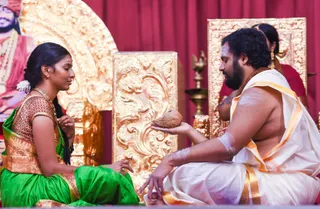 They get into the Sadashivatva, Oneness space and simply the coconut moves!