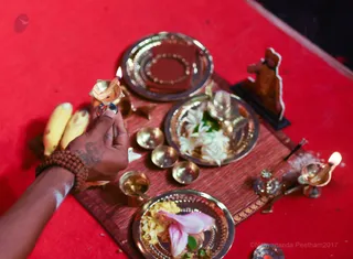 Nithyanandam Kids Program - Guru Puja Demonstration
