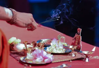 Nithyanandam Kids Program - Guru Puja Demonstration