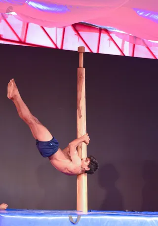 Mallakambha Yoga Demonstration