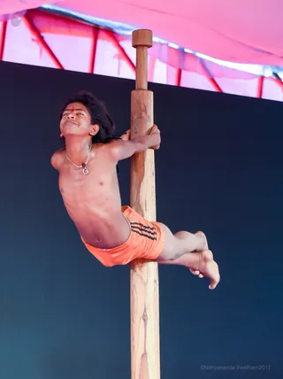 Mallakambha Yoga Demonstration