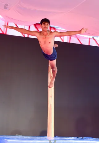 Mallakambha Yoga Demonstration