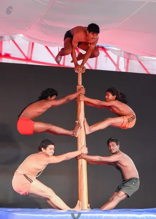 Mallakambha Yoga Demonstration