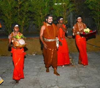 The beautiful night is perfect for Dinner and Dance with the Divine