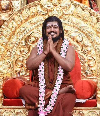 Darshan and Brahmacharya Initiation