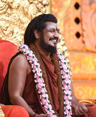 Darshan and Brahmacharya Initiation