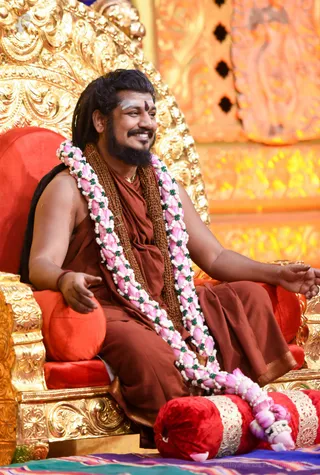 Darshan and Brahmacharya Initiation