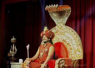 From this morning's Satsang