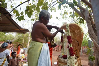 Spatika Lingam Abhishekam