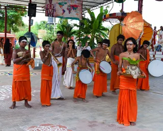 Nithyanandeshwara Sadashiva Temple - Welcoming the new Aadheenavasis