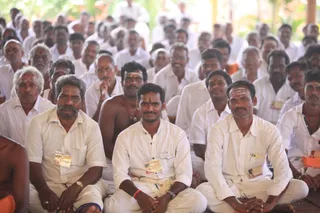 Session at Nithyanandeshwara Sadashiva Temple