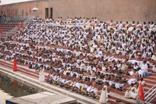 Rudrabhishekam With The Avatar