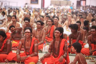 Pratyaksha Pada Puja and Shiva Puja