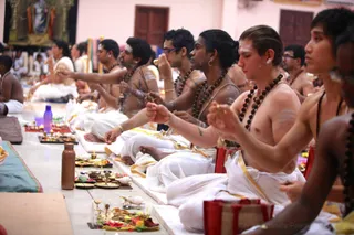 Pratyaksha Pada Puja