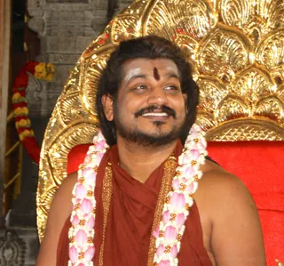 Evening Darshan in Nithyanandeshwara Sadashiva Temple