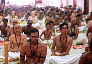 Pratyaksha Pada Puja