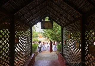 Campus Tour - Laughing Temple - Built by His own hands, it is the very first place and building where His Holiness resided and held Satsang, classes, initiations, etc.